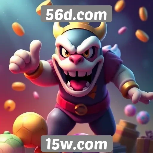Visão geral dos jogos disponíveis em 56d.com