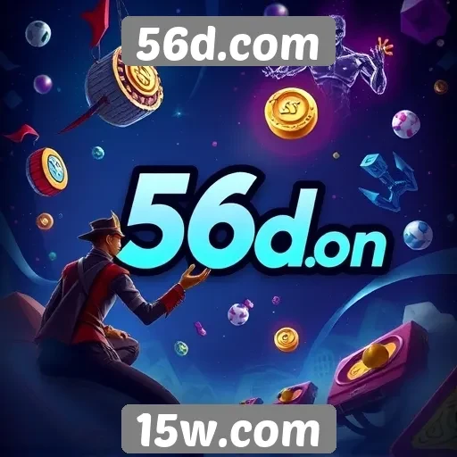 A nova plataforma de jogos online 56d.com