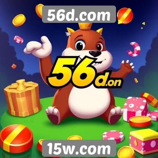 Variedade de jogos disponíveis no 56d.com